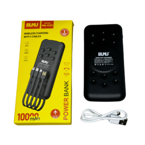 Power Bank Con Carga Inalámbrica 10,000 mAh Buku Mg-g121 - Imagen 2